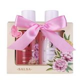 Accentra badset SWEET PEONY cadeauset met douchegel en bodylotion