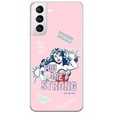 ERT GROUP mobiel telefoonhoesje voor Samsung S21 origineel en officieel erkend DC patroon Wonder Woman 025 optimaal aangepast aan de vorm van de mobiele telefoon, hoesje is gemaakt van TPU
