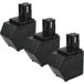 Hilti 3x Batteries Compatible Avec Hilti Sb12, Sf120-a Outil Électrique (3000 Mah, Nimh, 12 V)