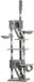 MODFU Krabpaal 240-260 cm Lichtgrijs