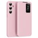 Samsung Étui à rabat Smart Clear View avec fente pour cartes pour Galaxy S25+ - Rose