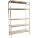 Simonrack Simoninox Étagère 5 tablettes en métal sans vis (200x166x50cm) Inox