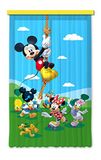 Disney 3D-fotoafdrukgordijn, PES, veelkleurig, 140 x 245 cm/55 x 96,5 cm