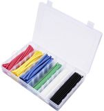 TRU COMPONENTS TC-13388812 Krimpkous assortiment Rood, Geel, Blue, Groen, Wit, Zwart Krimpverhouding:2:1 120 stuk(s)