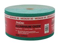 ProDec 50 m rol 80 korrel medium grade groen aluminiumoxide schuurpapier