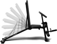 Inspire FID6.1 Flat, Incline, Decline Weight Bench With Attachments