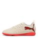 Puma Future 9 Play junior imitatieleren voetbalschoenen - beige/rood