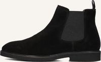 Mazzeltov 4p-15812 Veterboots Heren Zwart Suède Leer Maat 44