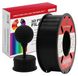 PLA Filament 1.75mm pour imprimante et stylo 3D Noir