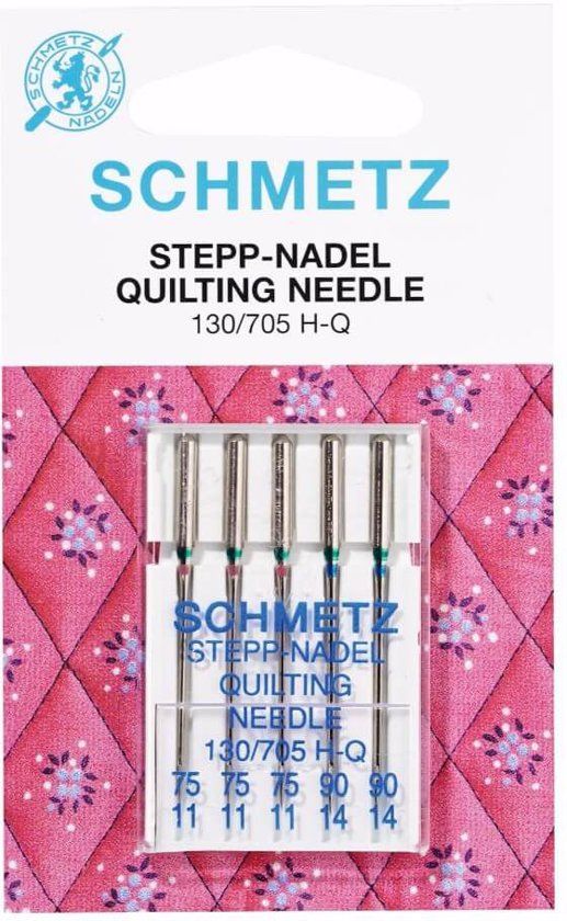 Prym Schmetz Quilting 5 naalden 75-11 - 90-14
