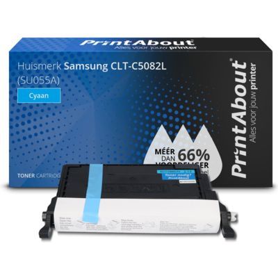 PrintAbout CLT-C5082L Toner Cyaan | Compatible met Samsung