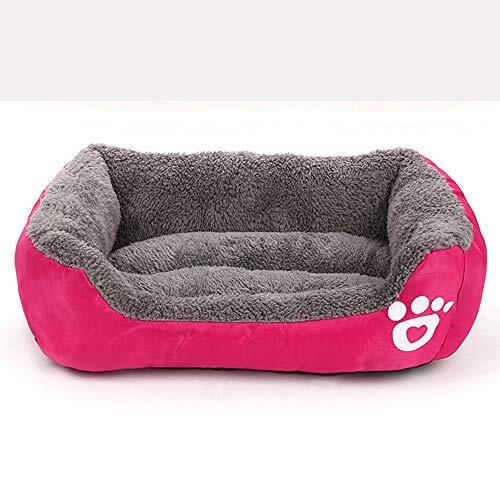 Logo Xiao-OZ Kennel Four Seasons New Footprint Lint Pet Nest Pet Supplies Candy Kleur Kennel Teddy Bomei Kennel Mat Pet Nest Candy Nest New Creative Pet Nest Hond Kat Kennel