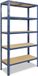 Shelfplaza HOME étagère métallique - 155x120x40 cm - bleu - 5 tablettes