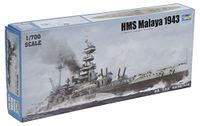 Trumpeter HMS Malaya 1943 Modelbouwset