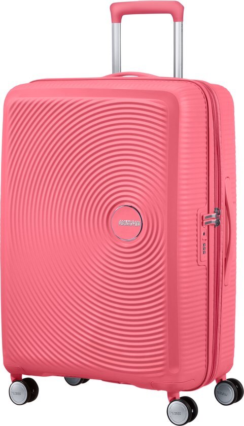 American Tourister trolley Soundbox 67 cm. Expandable roze