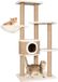 vidaXL Kattenmeubel met krabpalen 126 cm zeegras