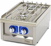 Maxima - Cuisinière à gaz avec 2 brûleurs - Unité autonome - 60 cm de profondeur - Gaz