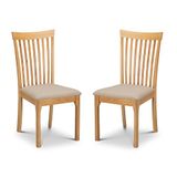 Julian Bowen Ibsen eetkamerstoelen (set van 2)
