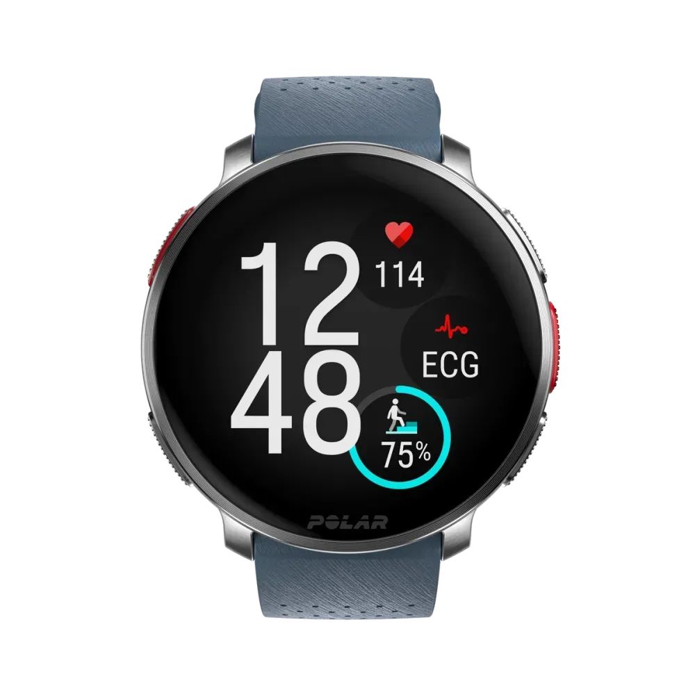 Polar VANTAGE V3 Sport Smartwatch met GPS - Blauw/Zilver