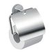 Gedy G-Osaka Toiletpapier, afgedekt, verchroomd, afmetingen 13,6 x 13,5 x 5,2 cm, rolhouder van crmall, roestvrij staal en container van gesatineerd glas, 10 jaar garantie, R&E-design, uniek