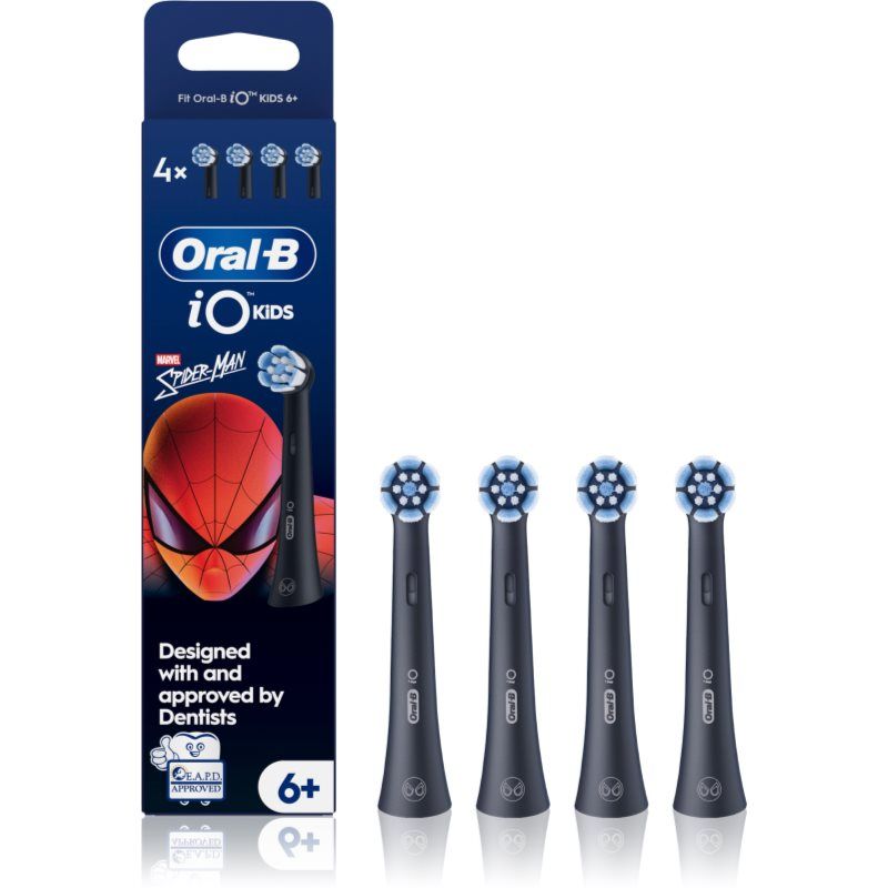 Oral-B iO Kids Spiderman opzetborstels 4 stuks
