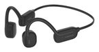 Head Bone Conduction Draadloze Sportkoptelefoon Zwart