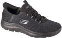 Skechers Slip-Ins: Summits - Key Pace, Mannen, Grijs, Sneakers, maat: 41,5