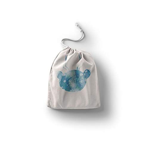 Le Jardin du Lin - Katoenen tas met trekkoord - 20 x 30 cm