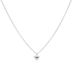 Karma Ketting 3D Heart Zilver