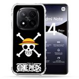 Cokitec Xiaomi Redmi Note 14 Pro Plus 5G Manga One Piece Doodshoofd Versterkte hoes