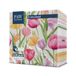 PAW Servetten Stoffen 40 x 40 cm, 50 stuks - Tulp Droom Patroon
