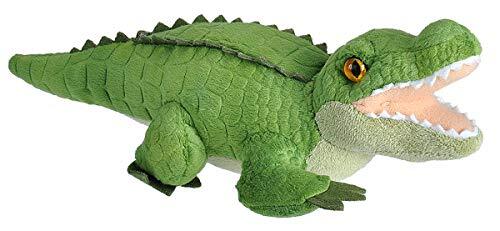 Wild Republic 23322 Alligator knuffeldier, Wild Calls knuffeldier met origineel geluid, pluche dier, 20 cm, multi