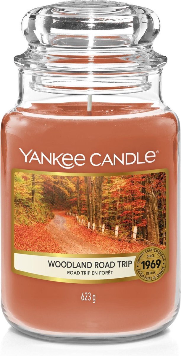 Yankee Candle Large Geurkaars - Woodland Road Trip