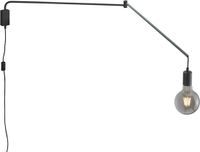 TRIO LINE Wandlamp Zwart Mat Metaal E27
