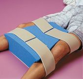 Ayudas Dinámicas Abductiekussen in wigvorm Blauw