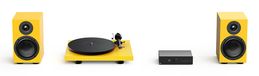 Pro-Ject Colourful Audio System 2 Platine vinyle à entraînement par courroie Jaune Manuel