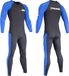 CRESSI Wahoo Man Monopiece Wetsuit Zwart/Blauw 2mm M/3