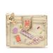 Betsey Johnson Candy Bifold damesportemonnee, goud, één maat