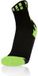 Macron Interval Loopsokken - Noir / Jaune fluo | Taille : 35/38