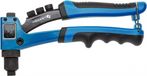 Högert Technik Handmatige klinkhamer, klinktang, popnageltang 215 mm, 2,4 - 4,8 mm, Blauw, Zwart