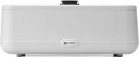 HENDI Stijlvolle chafing dish – digitaal bedieningspaneel – gehard glazen deksel – wit – 607x402x245 mm