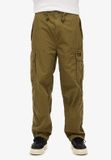 Superdry Pantalon Parachute Baggy Vert 32 / 32 Homme