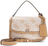 GUESS Audrey Logo Convertible Xbody Flap Schoudertas Beige Logo