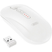 XO Design Souris sans fil M13 Silent Tri-mode, 1600DPI, BT / Wi-Fi, Blanc