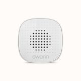 Swann Chime - Gong de sonnette - Blanc - Sans fil - Pour sonnettes Buddy & Evo - 6 mélodies différentes