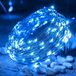 LED-lichtketting met timer, 4 meter lang, 40 blauwe LED's, voor binnengebruik