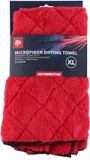 Dirt Devil - Microvezel Droogdoek XL - Schoonmaakdoek - 58x58 cm - Rood