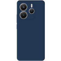 Xiaomi Siliconen matte hoesje compatibel met Xiaomi Redmi Note 14 5G - bleu