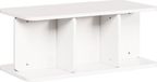 vidaXL Salontafel Wit 80 x 39,5 x 33,5 cm Massief Grenenhout