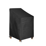AWNIC Beschermhoes voor tuinstoel, 210D, polyesterweefsel, waterdicht, scheurvast, 65 x 75 x 85 x 120 cm